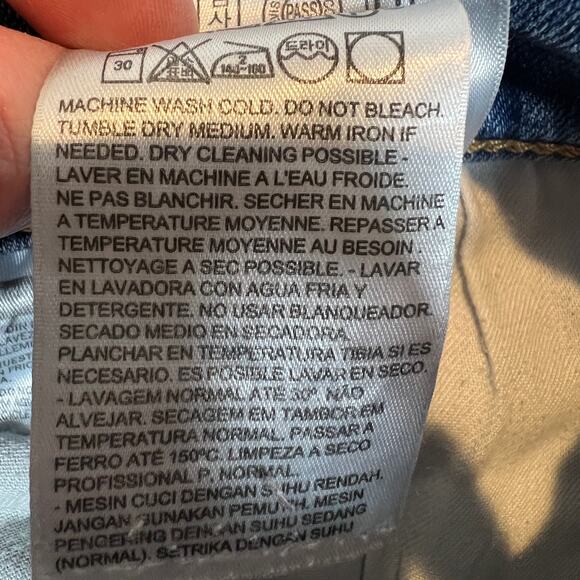 Levi's Men's 511 Mid Rise Slim Fit Leg Full Fit Jeans Heavyweight 34x36 Med Wash - Picture 7 of 10